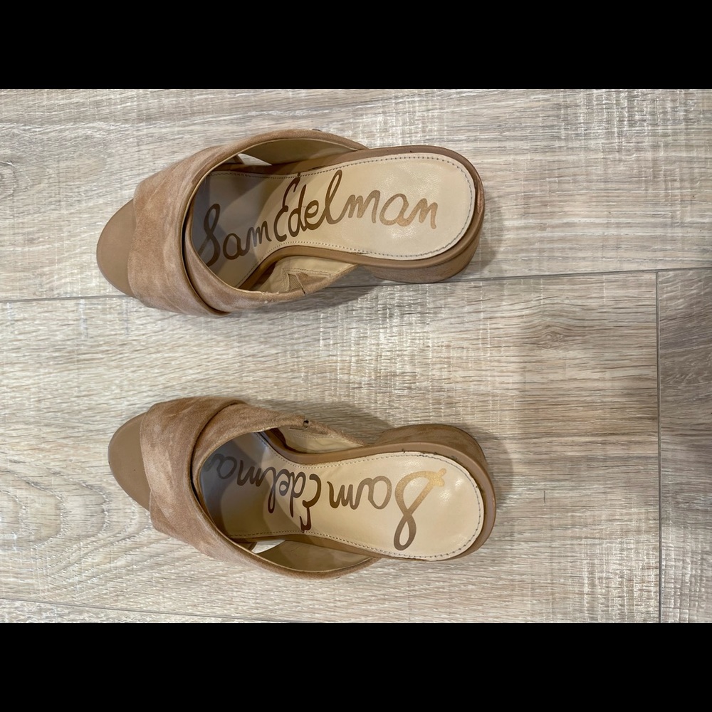 Sam Edelman Stanely Suede block heels - Picture 4 of 7